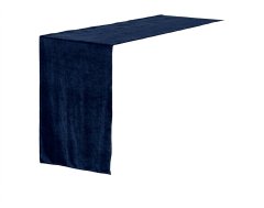 Table runner dark blue gloss (velour) 5 m * 60 cm