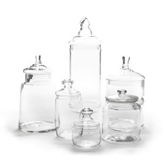 Комплект стеклянных ёмкостей для сладкого стола
